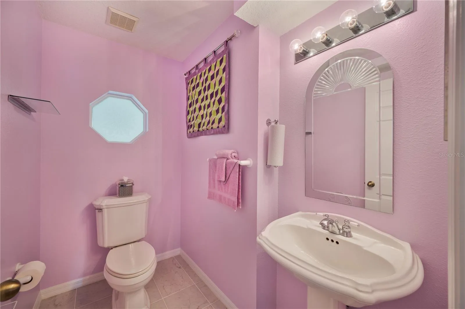 1/2 bath near the Living room