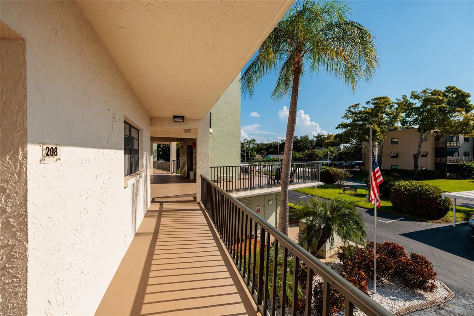 Just steps to the elevator and laundry room on same floor across from the elevators!
