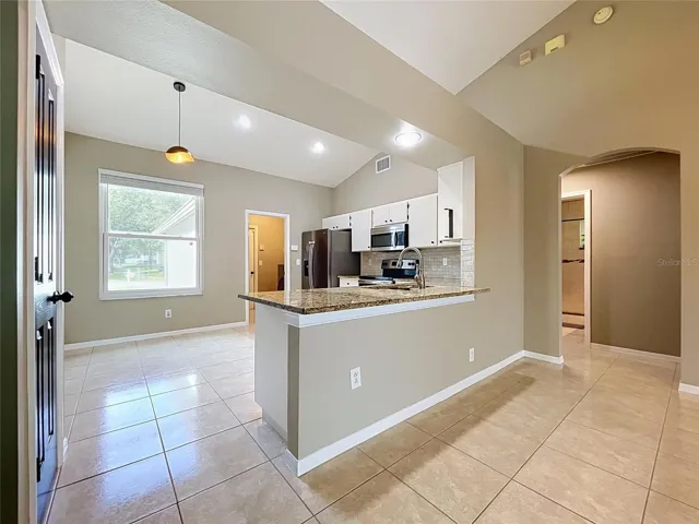 Kitchen and Family Room