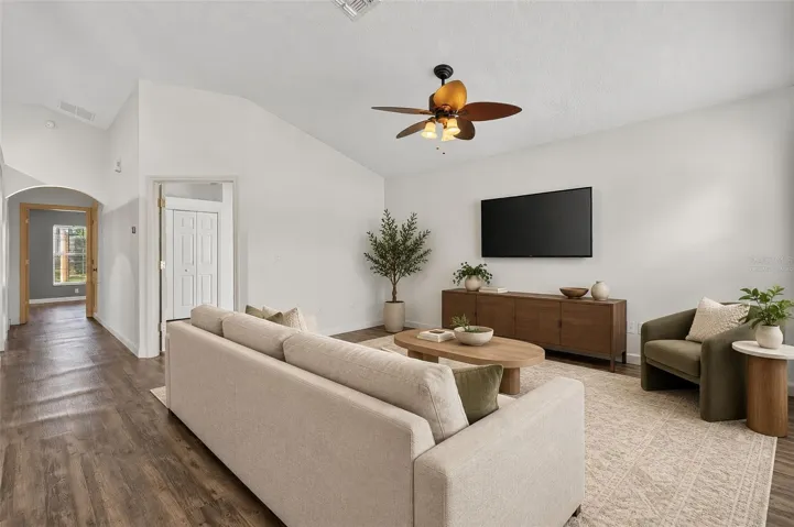 Living Room Virtually Staged