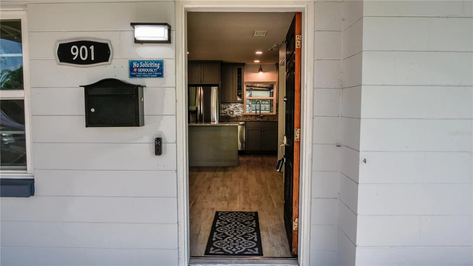 Outside Front Open