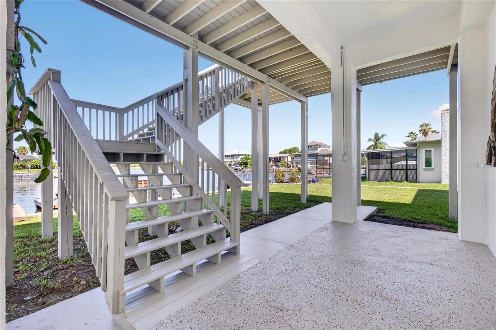 Covered Back Porch