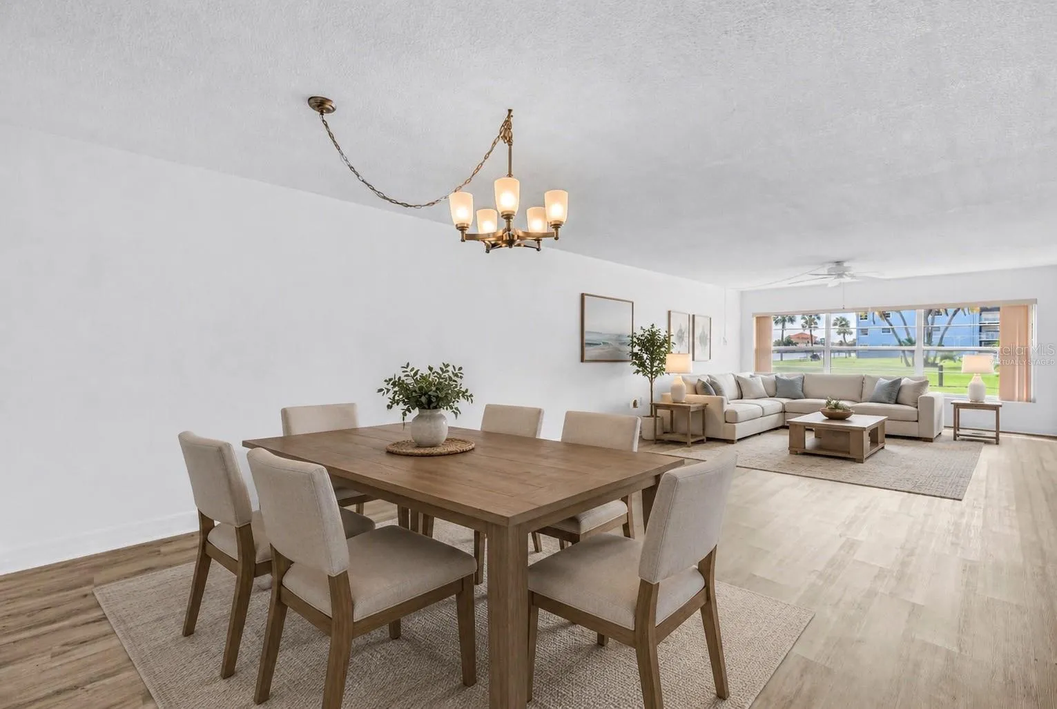 Dining Area / Living RoomVirtually Staged