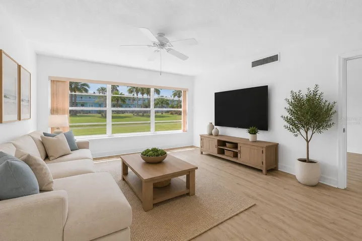 Living Room Virtually Staged