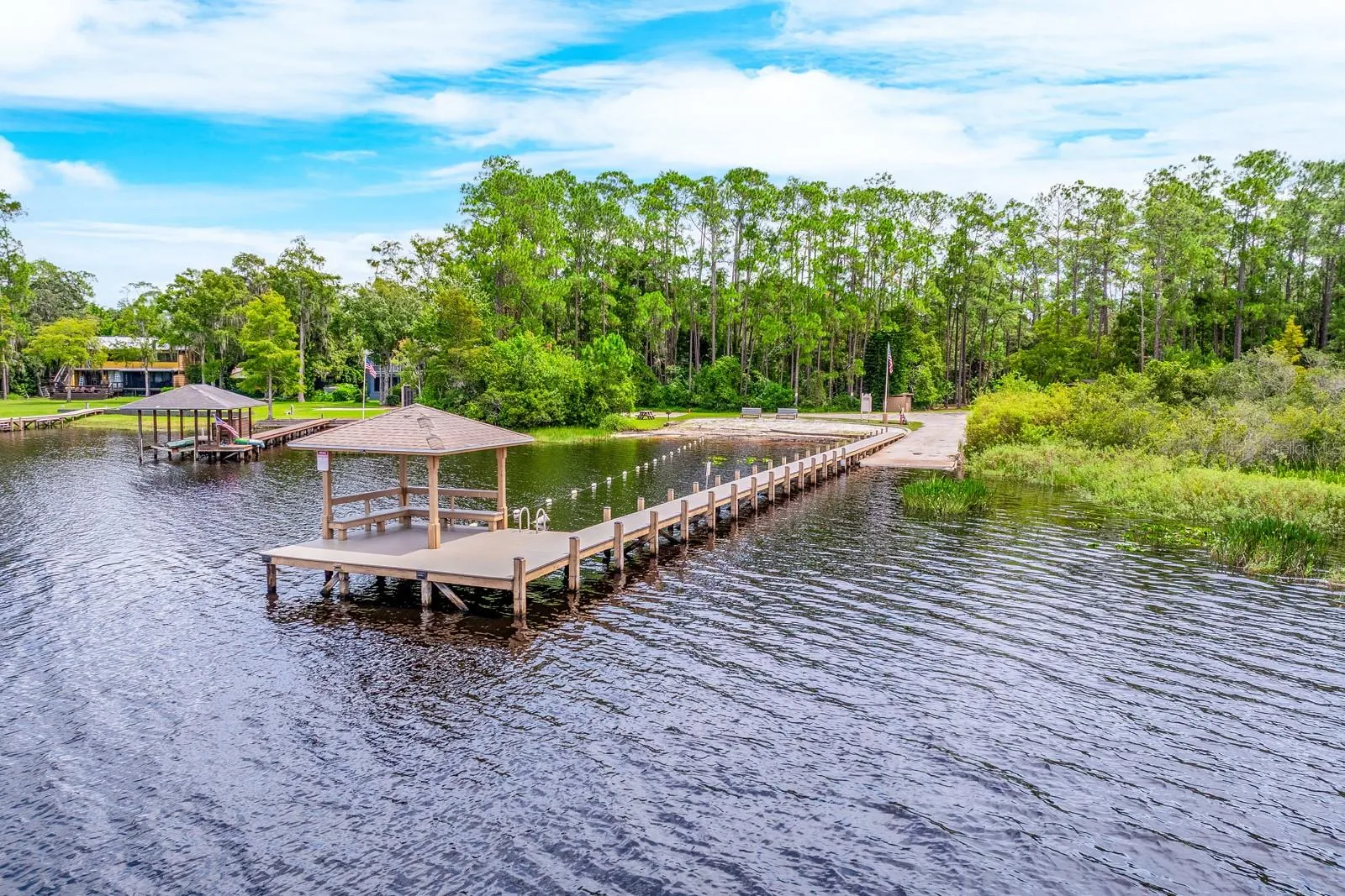 The Community boat ramp, part of the HOA memebership.