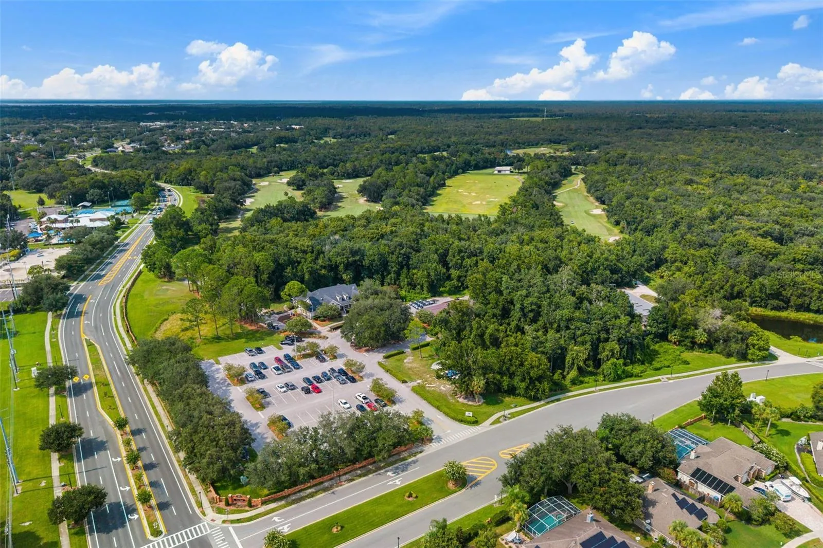 You are not far from the Twin Rivers golf course.