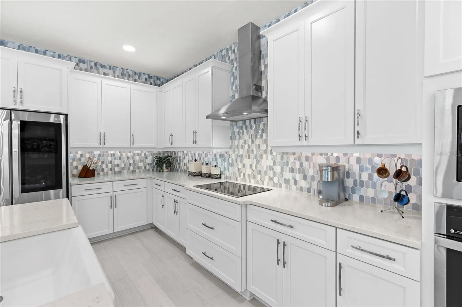 Upgraded chef's kitchen.
