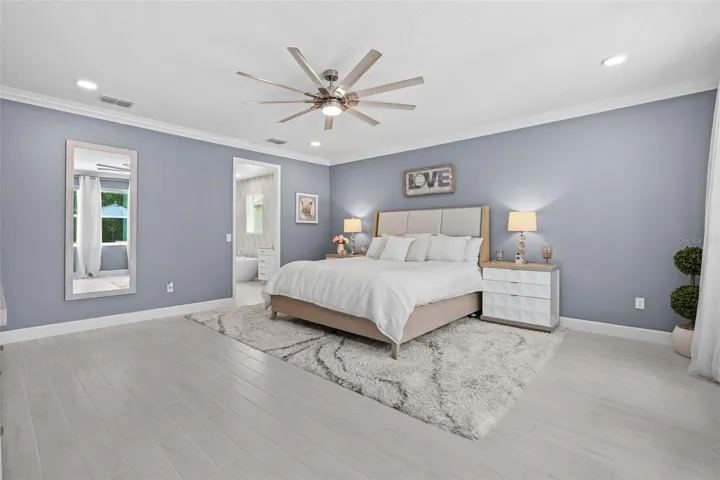 Generous main floor primary suite will quickly become your tranquil retreat.