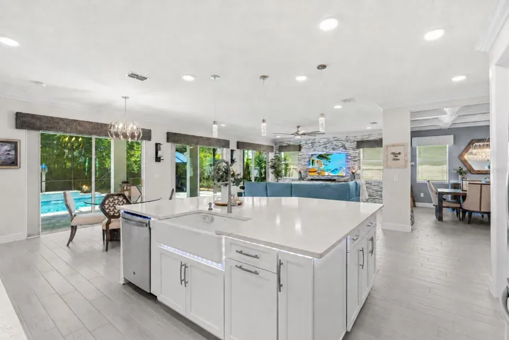 Open-concept luxury living.