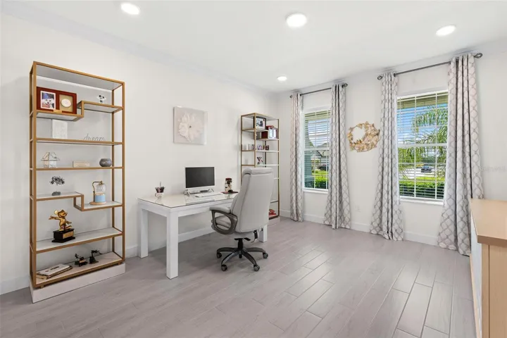 Dedicated office or a versatile flex space.