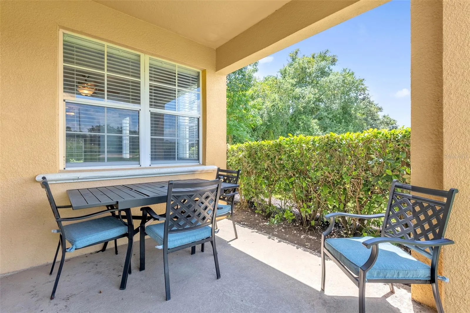 private patio