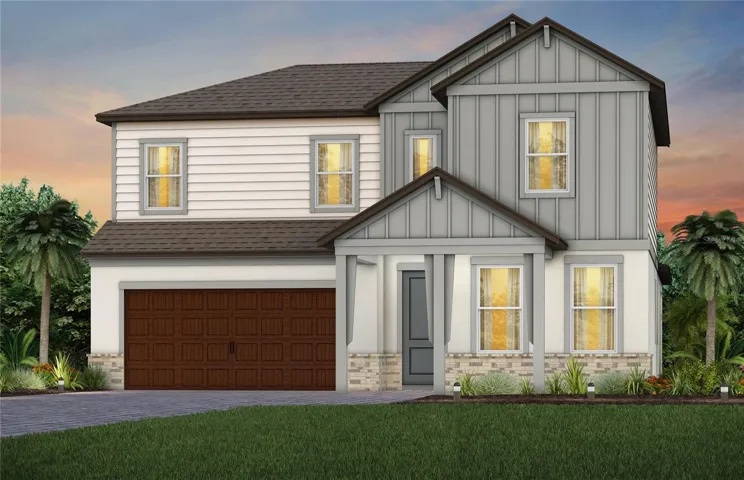 Exterior Rendering, Elevation FH2