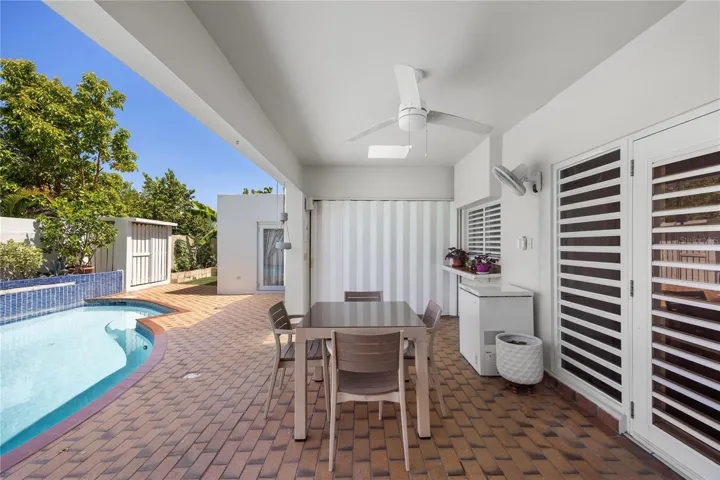Patio & Pool Area