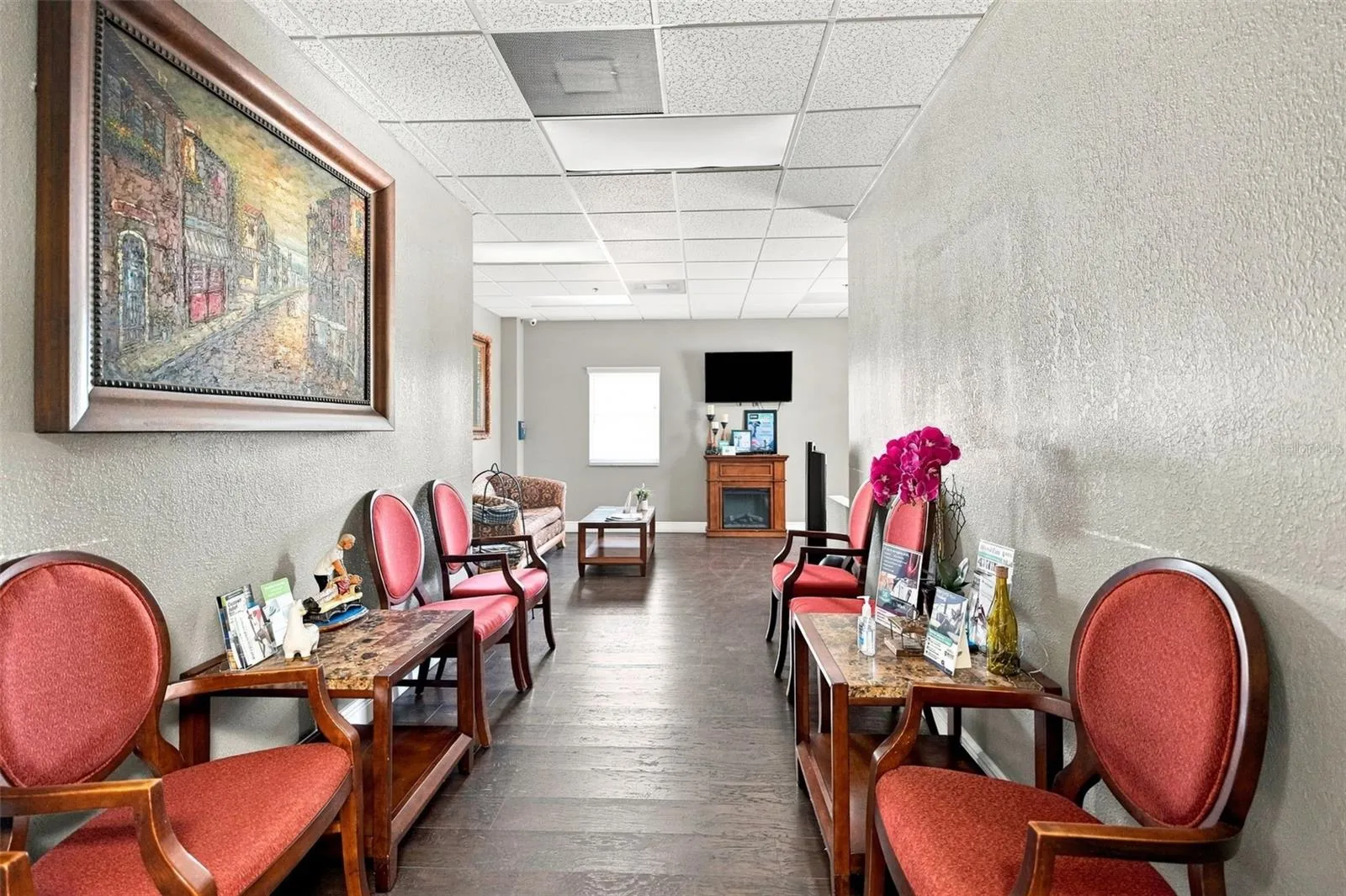 Three large waiting rooms...perfect if you have multiple doctors in the building
