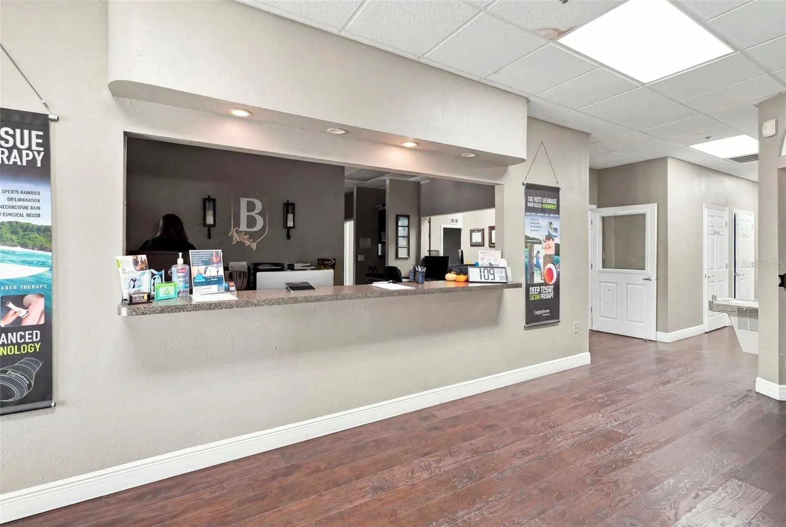 Large Reception Area.