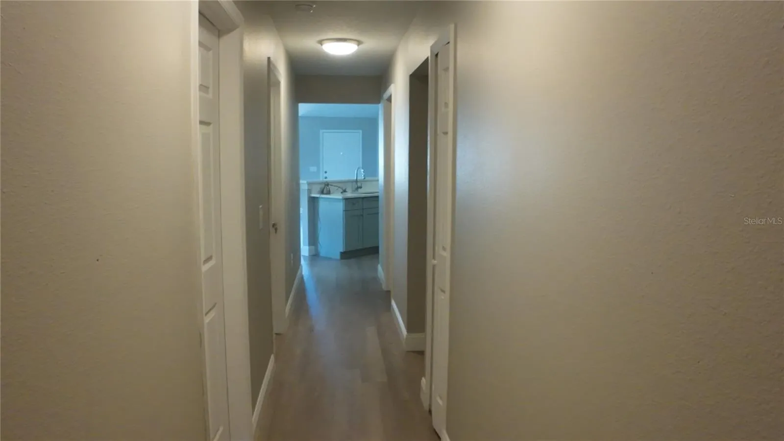 corridor looking towards kitchen