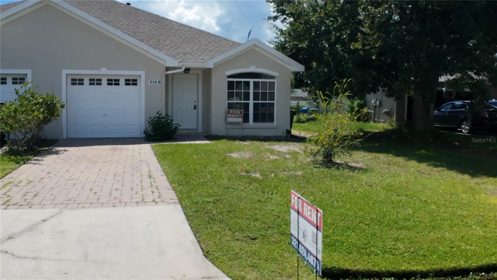 front of duplex