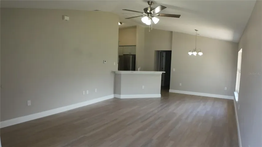family room/ dining room combo