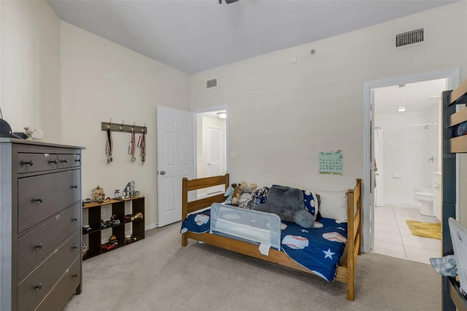 3rd floor/bedroom #2 master ensuite with walk in closet