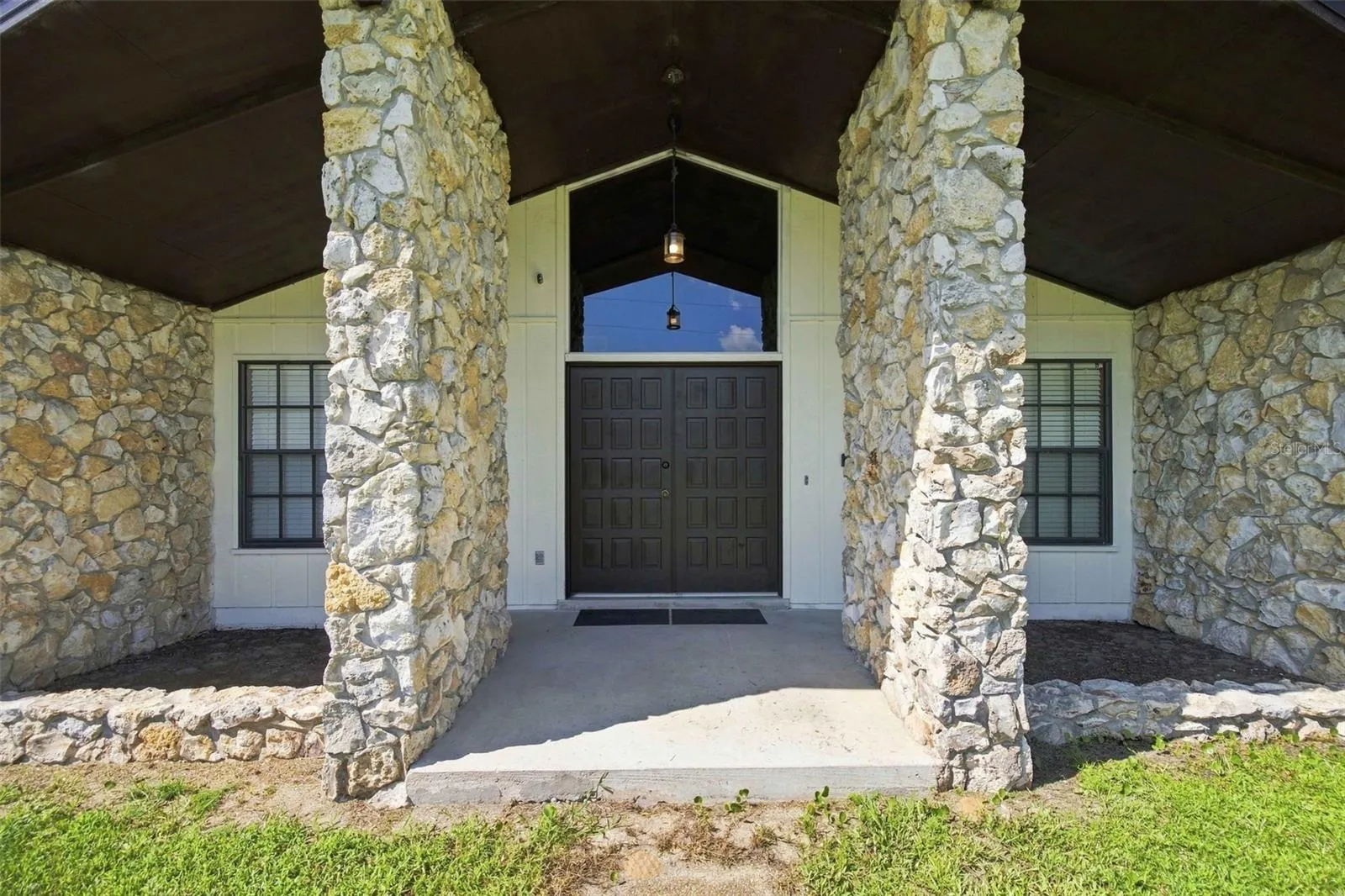 Dramatic Front Porch