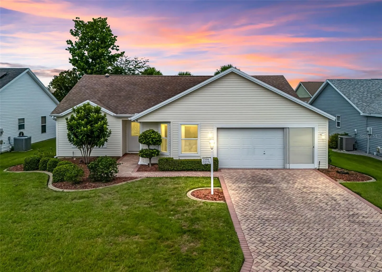 Twilight front exterior