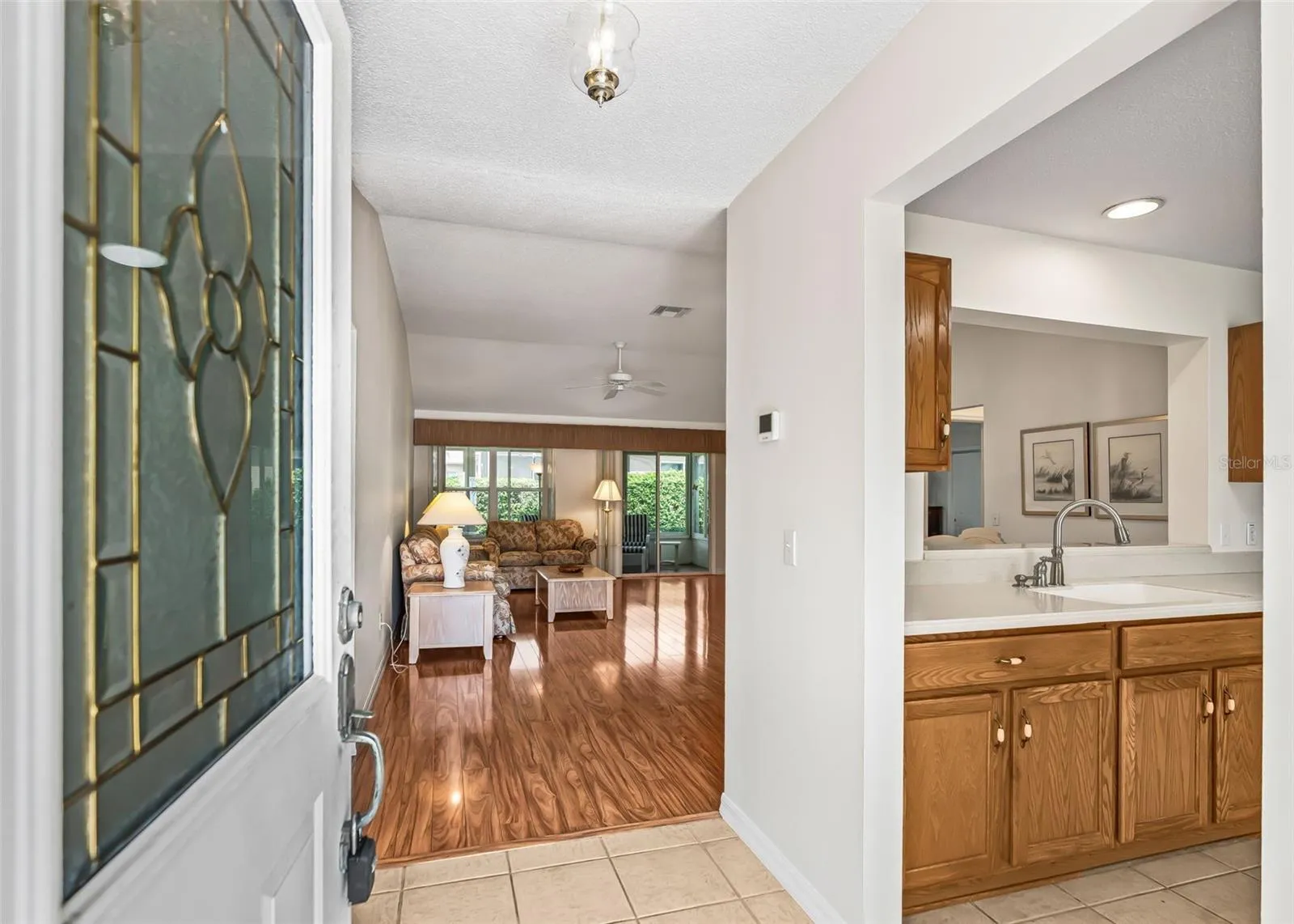 Hallway into property
