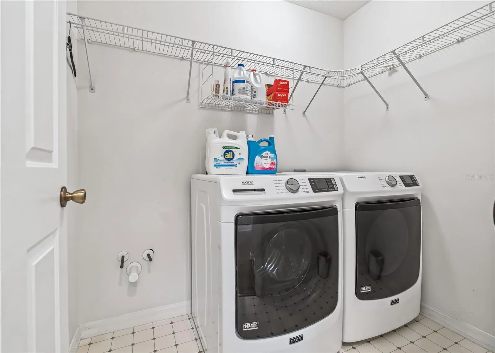 Laundry Room in hallway off Primary Bedroom