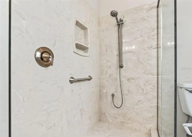 Primary step in shower