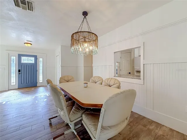 Dining Area in Living Room