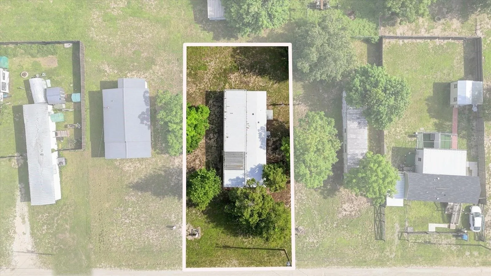Home sits on .17-acres...Lot measures 60x125'