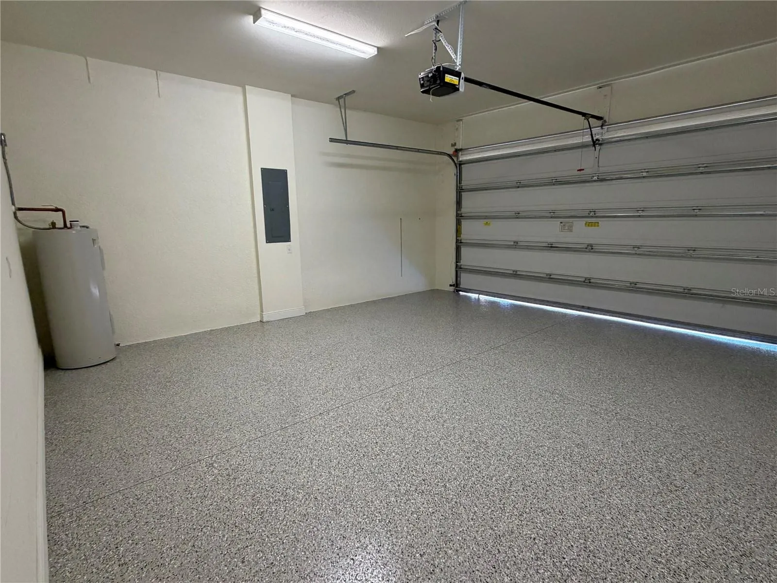 New epoxy coated flooring