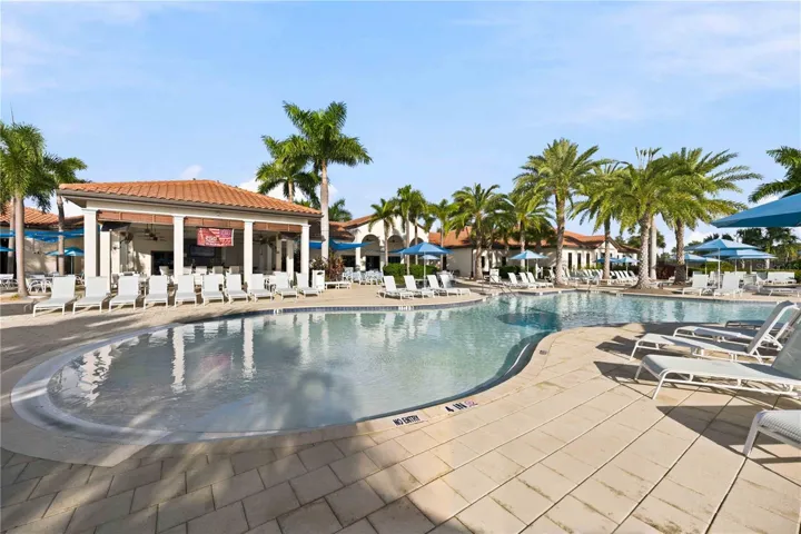 The pool at Sarasota National - Come on in.