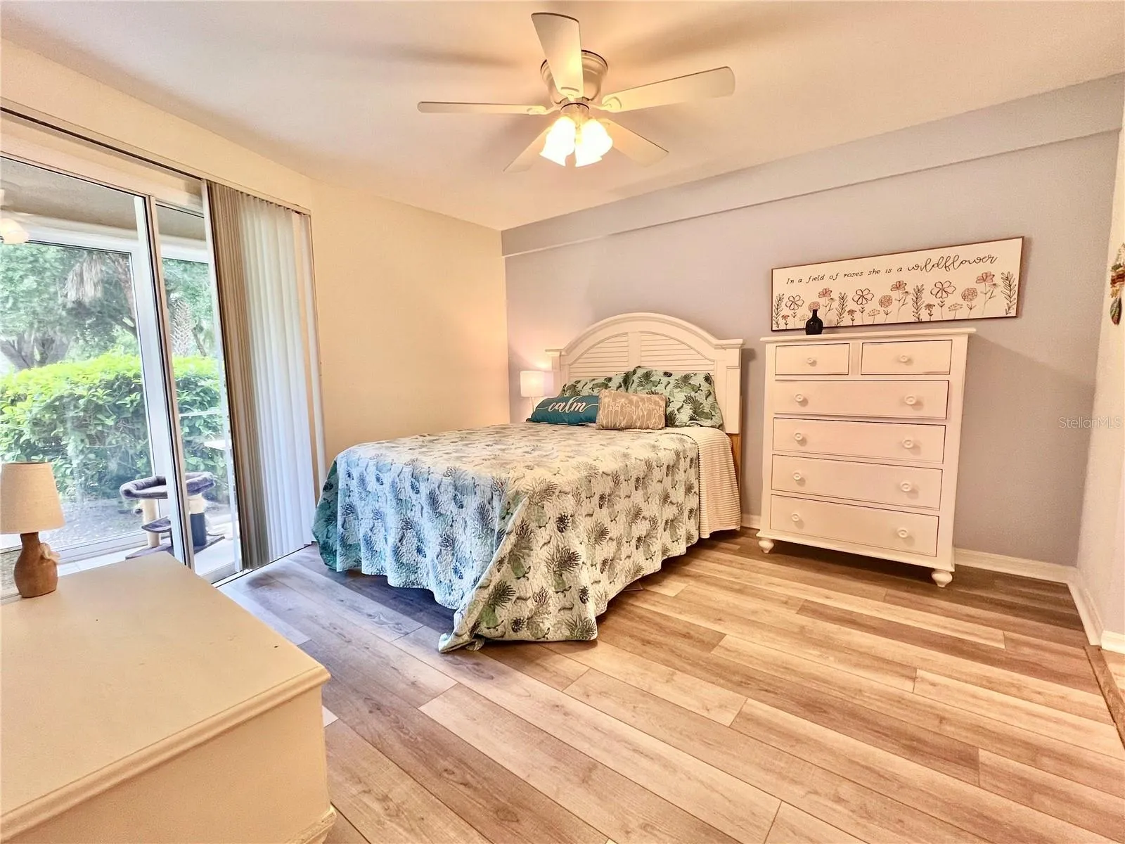 Roomy Primary bedroom with plenty of storage