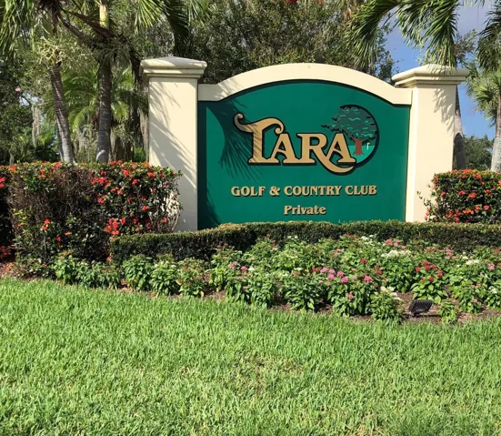 Deeded with the property is a Class A Golf Membershipp in the private Tara Golf and Country Club
