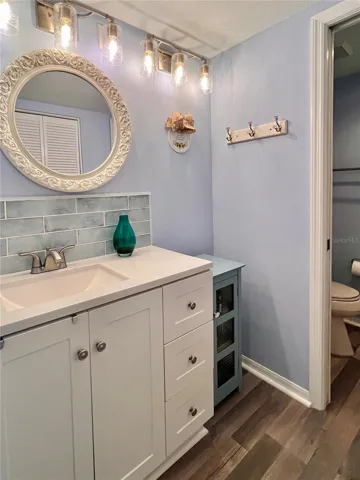 Redone bathroooms