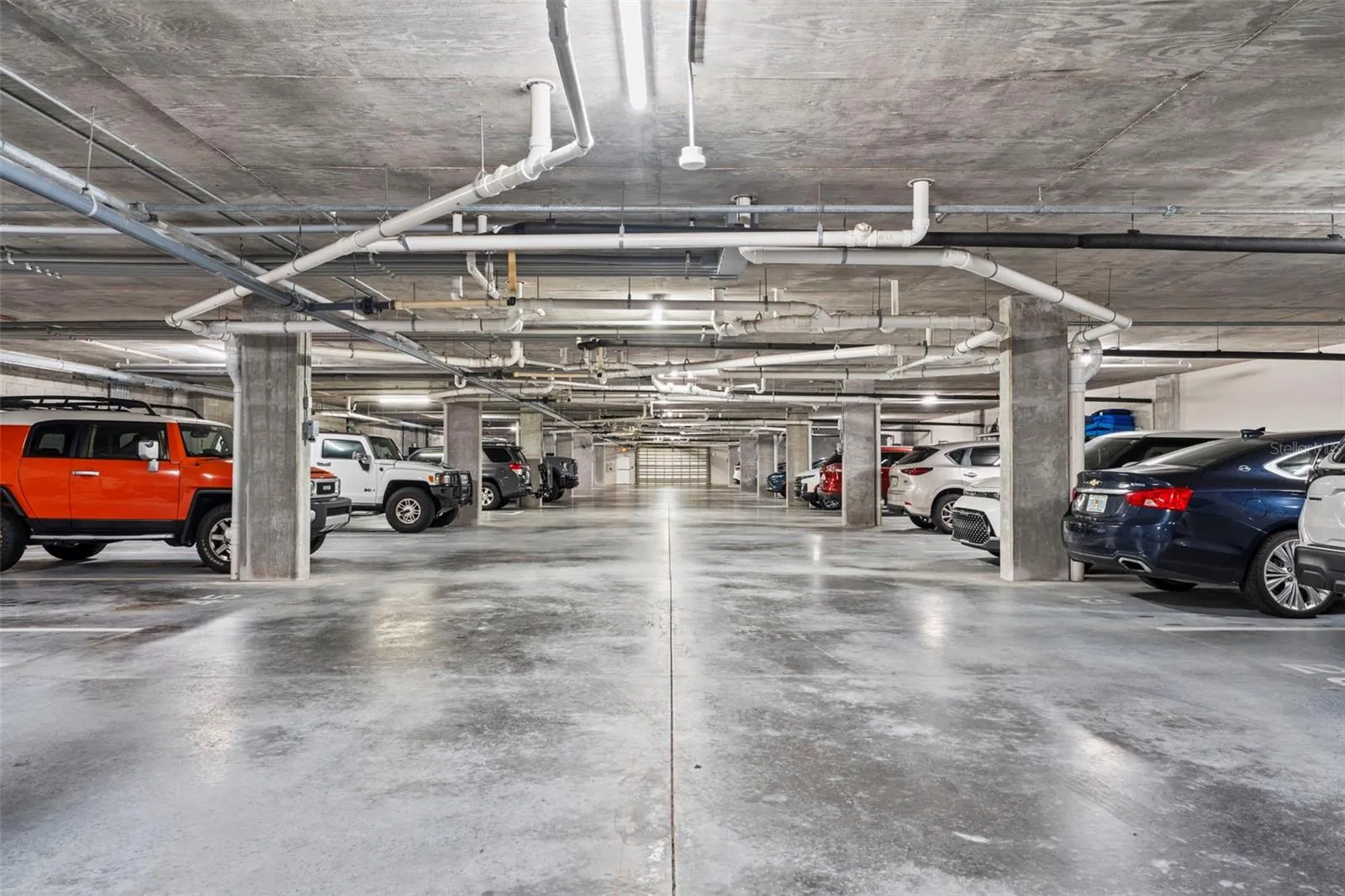Secured garage