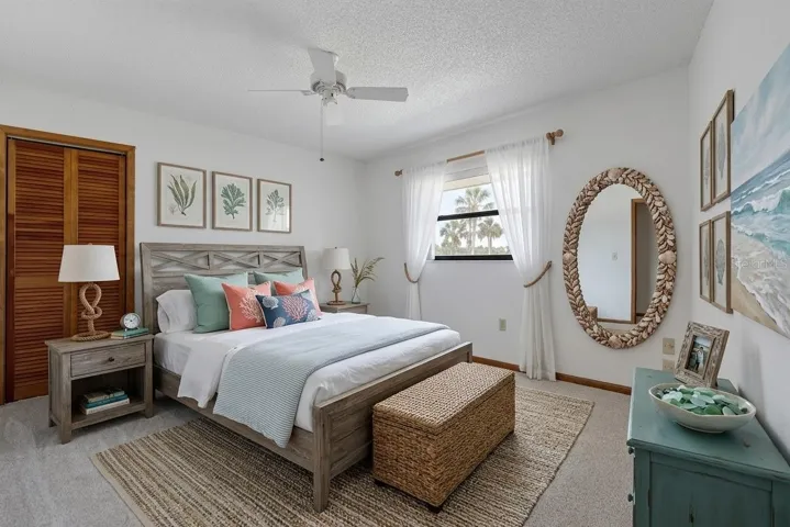 Staged photo of the Guest Bedroom