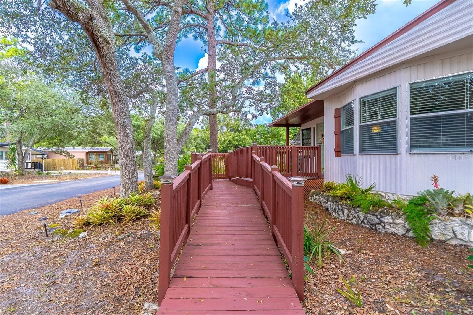 Nice wood ramp