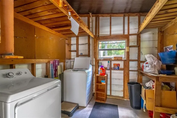 Storage/laundry room