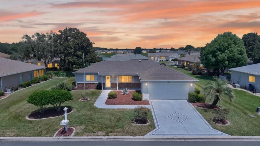 Twilight Front of House