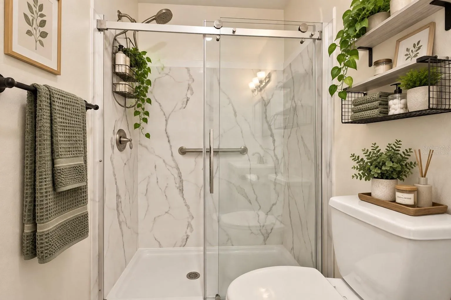 MIL Bathroom - Virtually Staged