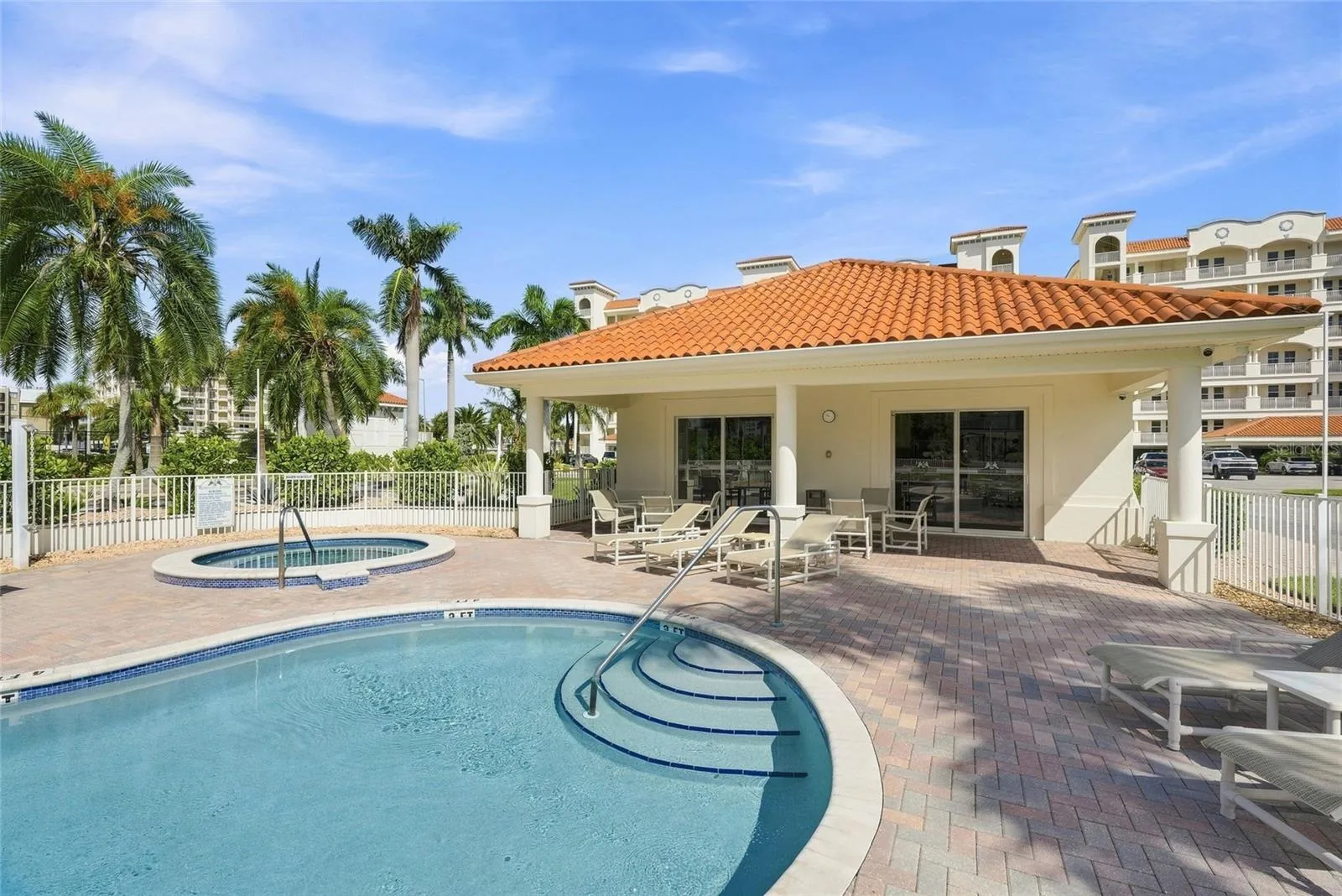 Clubhouse pool