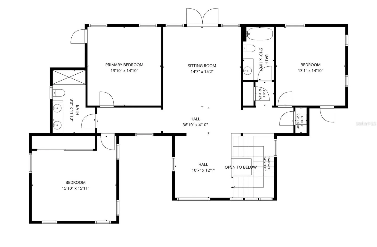 Floor Plan, Second Level