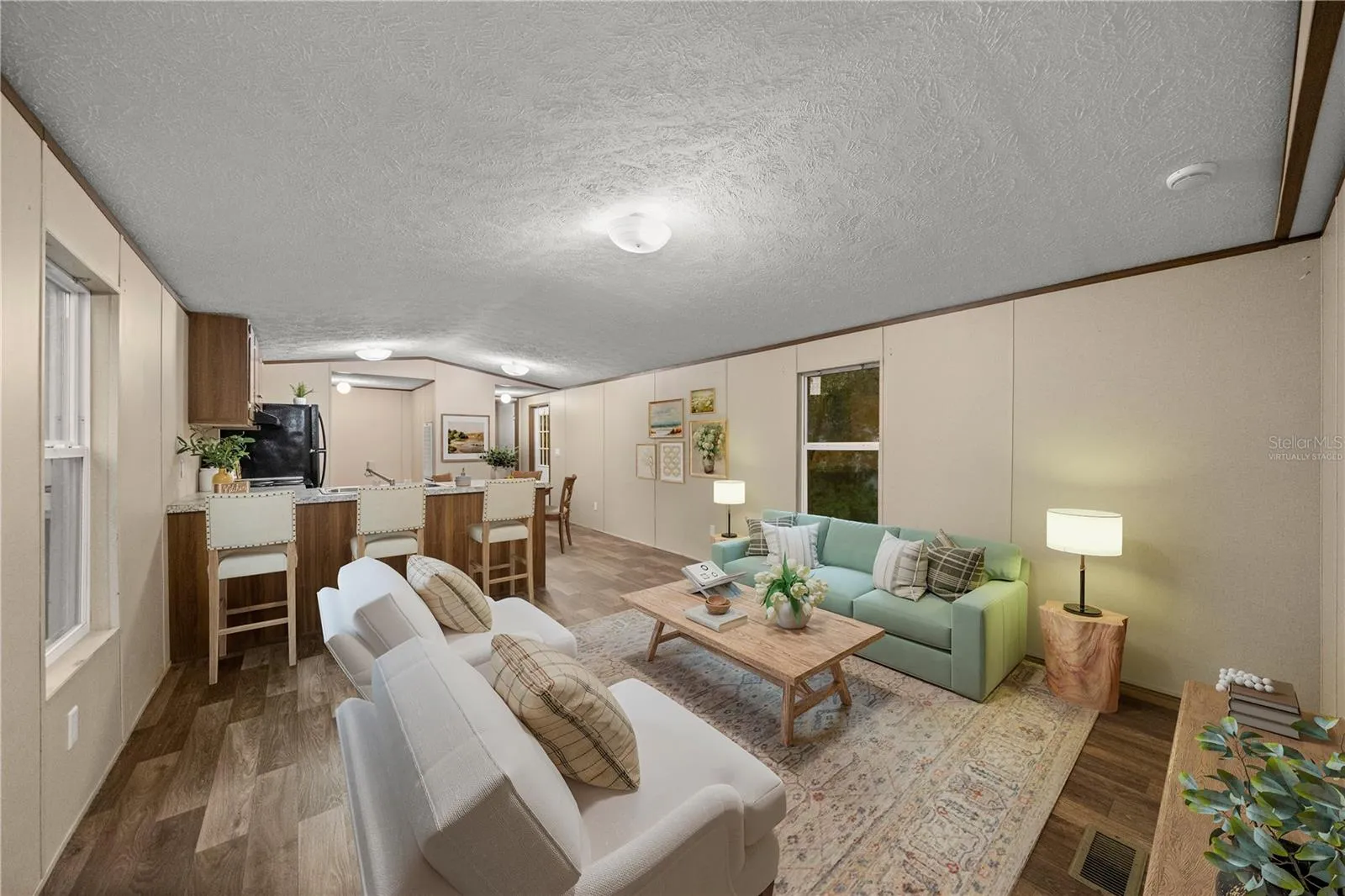 Livingroom- Virtually Staged