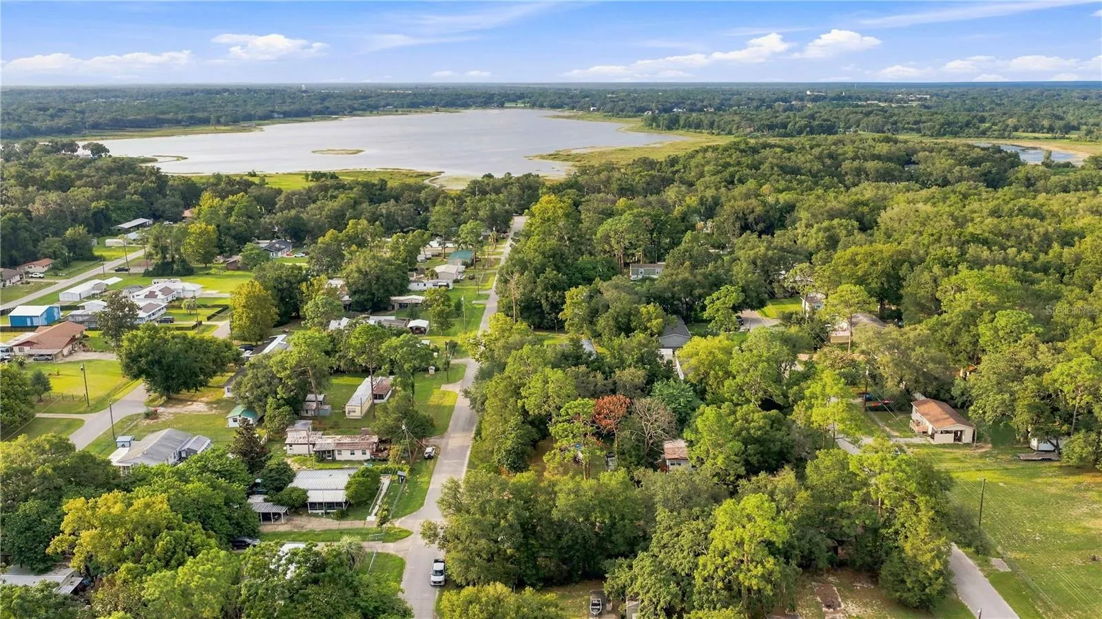 Aerial View-1 block from Smith Lake