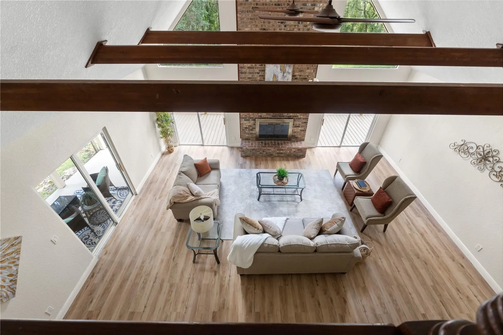 Great Room from Loft Angle