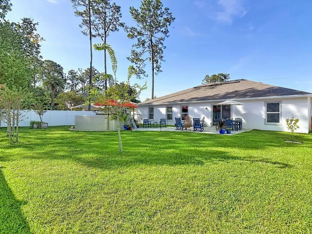 Rear yard