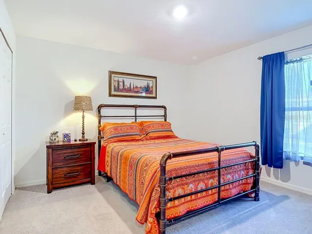 Bedroom 3 recessed lighting, large window  for plenty of natural light