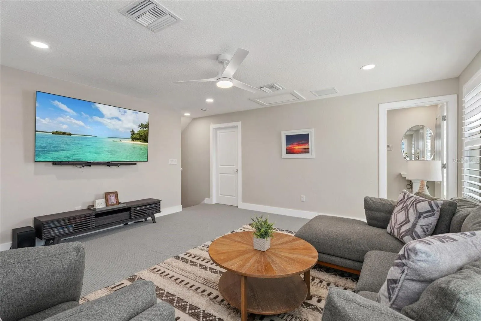 2nd Level Bonus Room with Half Bath!