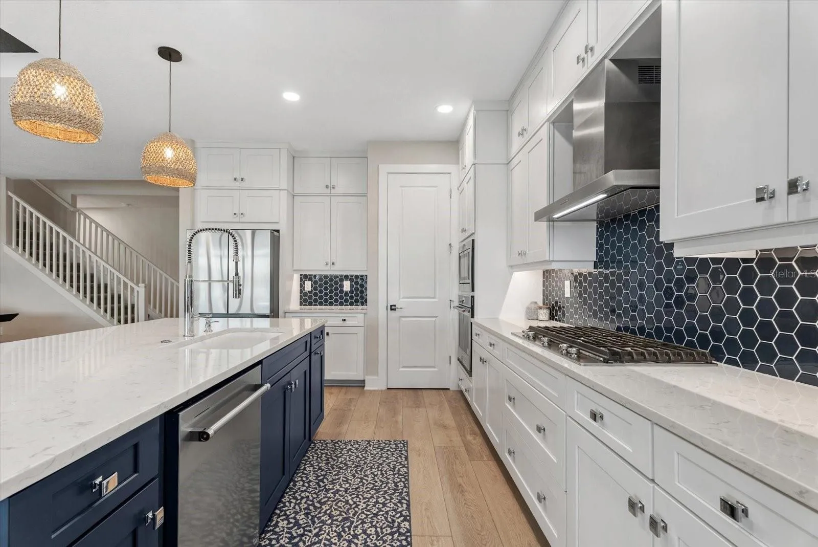 Kitchen with Stainless Steel Applicances
